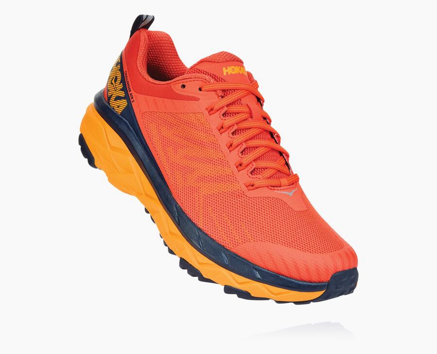 Hoka One One Trail Schoenen Heren - Challenger Atr 5 - Rood - ZS3975426